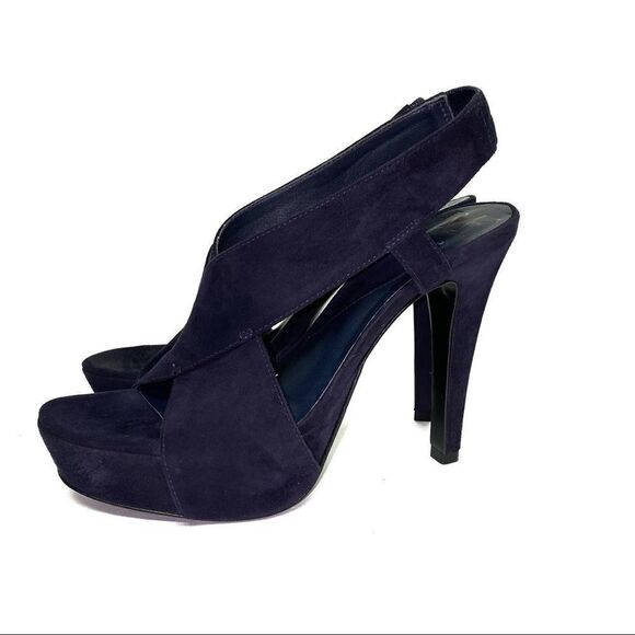 Diane Von Fürstenberg DVF Cross Platform Heels - Picture 1 of 8